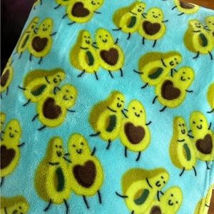 Avocado Plush Fleece Throw